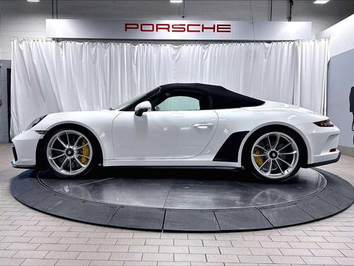 White 2019 Porsche 911 Speedster