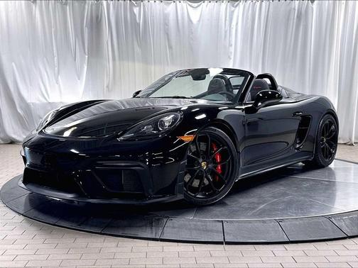 Guards Red 2021 Porsche 718 Spyder Roadster