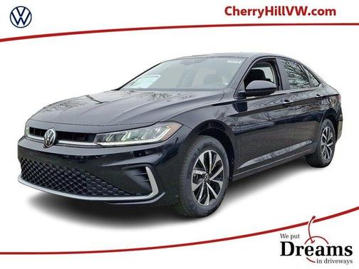 Deep Black Pearl Effect 2026 Volkswagen Jetta 1.5T S