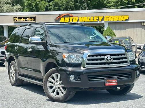 Black 2017 Toyota Sequoia Limited