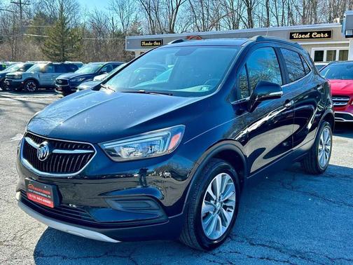Black Cherry Metallic 2018 Buick Encore Preferred