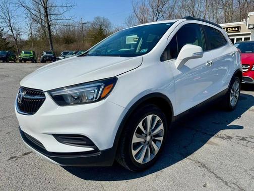 White Frost Tricoat 2019 Buick Encore Preferred