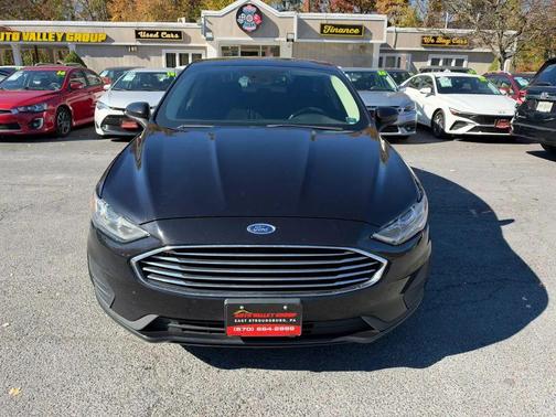Agate Black Metallic 2020 Ford Fusion SE