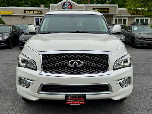 Majestic White 2016 INFINITI QX80 Base