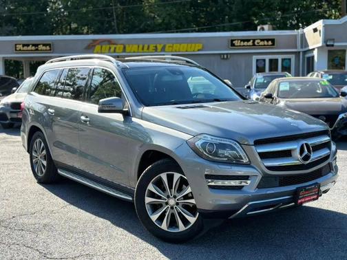 Gray White 2016 Mercedes-Benz GL-Class 4MATIC