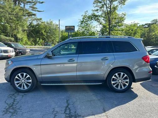 Gray White 2016 Mercedes-Benz GL-Class 4MATIC