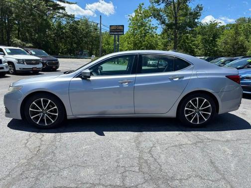 Slate Silver Metallic 2016 Acura TLX V6 Advance