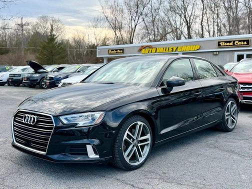 Black 2018 Audi A3 Premium