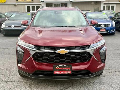 Crimson Metallic 2025 Chevrolet Trax LT