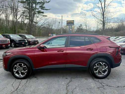 Crimson Metallic 2025 Chevrolet Trax LT