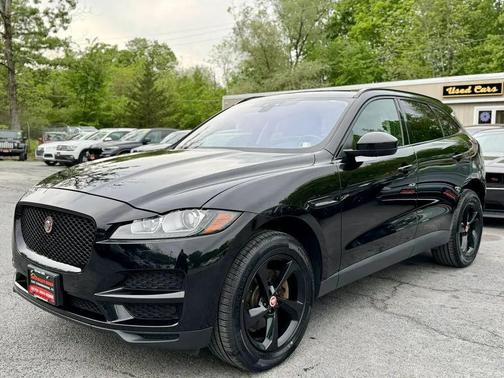 Black 2020 Jaguar F-PACE 25t Premium Sport Utility 4D