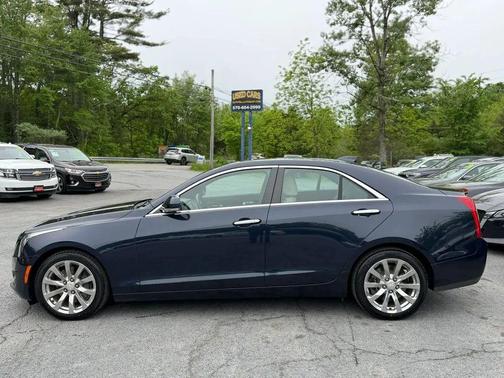 Blue 2017 Cadillac ATS 2.0L Turbo Luxury