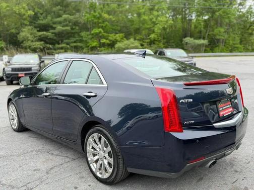 Blue 2017 Cadillac ATS 2.0L Turbo Luxury