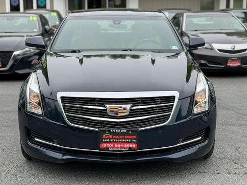 Blue 2017 Cadillac ATS 2.0L Turbo Luxury