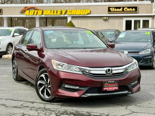 Burgundy Night Pearl 2017 Honda Accord EX-L
