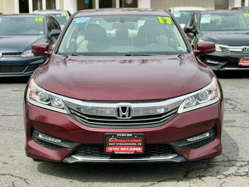 Burgundy Night Pearl 2017 Honda Accord EX-L
