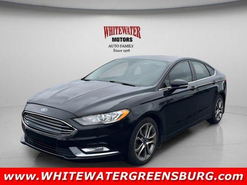 Shadow Black 2017 Ford Fusion SE