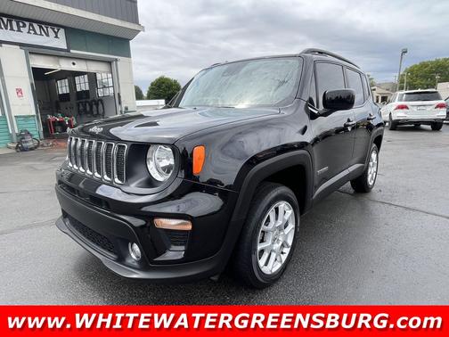 Black Clearcoat 2021 Jeep Renegade Latitude