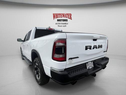 Bright White Clearcoat 2020 RAM 1500 Rebel