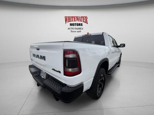 Bright White Clearcoat 2020 RAM 1500 Rebel