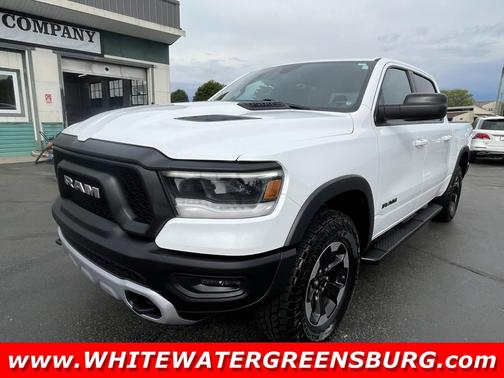 Bright White Clearcoat 2020 RAM 1500 Rebel