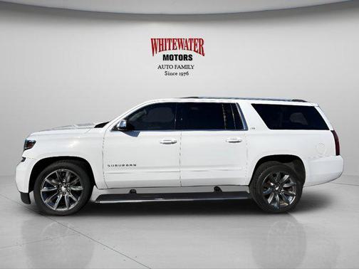 Summit White 2015 Chevrolet Suburban 1500 LTZ