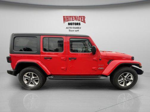 Firecracker Red Clearcoat 2021 Jeep Wrangler Unlimited Sahara