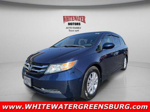 Obsidian Blue Pearl 2015 Honda Odyssey EX-L