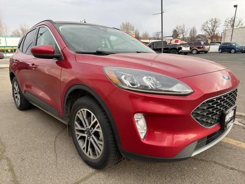 Rapid Red Metallic Tinted Clearcoat 2022 Ford Escape SEL