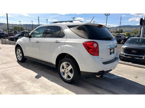White 2015 Chevrolet Equinox LTZ