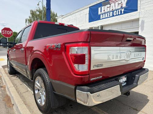 Rapid Red Metallic Tinted Clearcoat 2022 Ford F-150 King Ranch