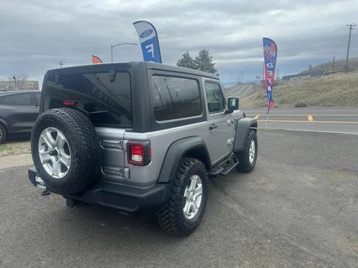 Billet Silver Metallic Clearcoat 2021 Jeep Wrangler Sport S