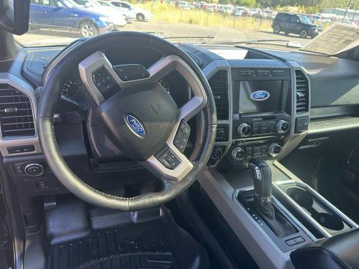 Shadow Black 2017 Ford F-150 Lariat