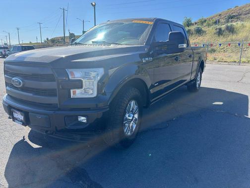 Shadow Black 2017 Ford F-150 Lariat