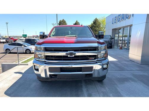 Red 2018 Chevrolet Silverado 2500 LTZ