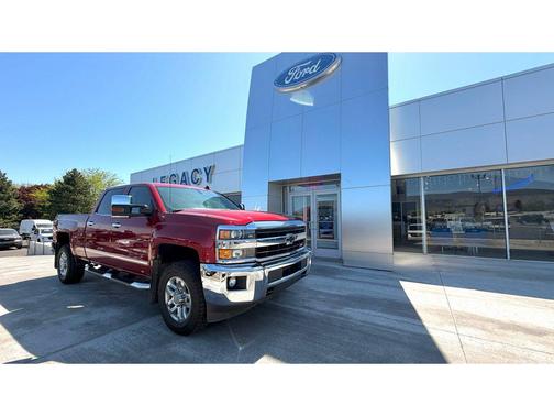 Red 2018 Chevrolet Silverado 2500 LTZ