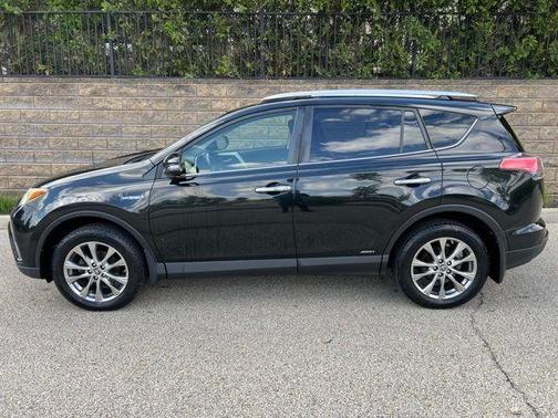 Black Sand Pearl 2016 Toyota RAV4 Hybrid Limited