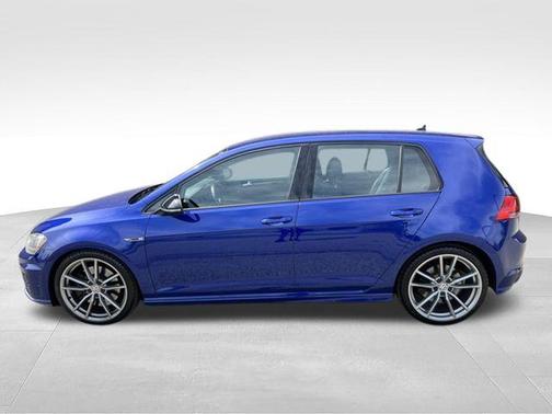 Lapiz Blue Metallic 2017 Volkswagen Golf R 4-Door