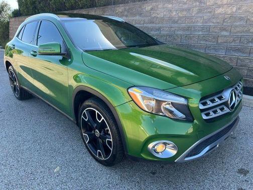 Kryptonite Green 2018 Mercedes-Benz GLA 250 Base