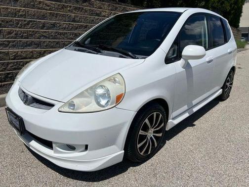 White 2007 Honda Fit Sport