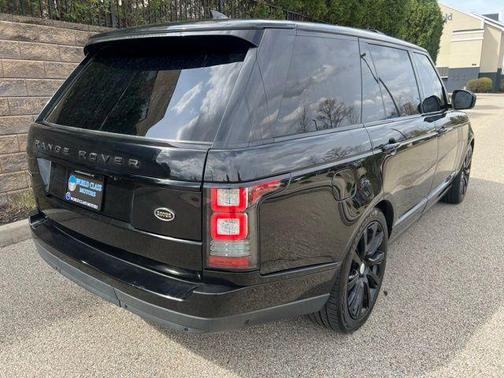 Santorini Black 2017 Land Rover Range Rover 5.0L Supercharged