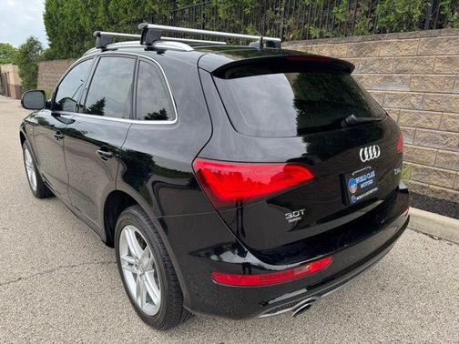 Black 2014 Audi Q5 3.0T Premium Plus quattro
