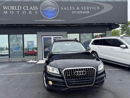 Black 2014 Audi Q5 3.0T Premium Plus quattro