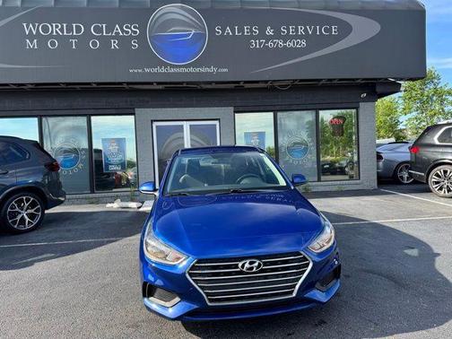Admiral Blue Pearl 2021 Hyundai Accent SE