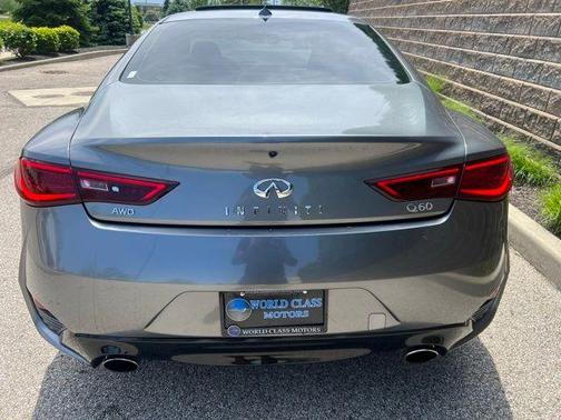 Graphite Shadow 2017 INFINITI Q60 3.0T Premium