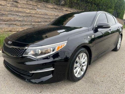 Ebony Black 2017 Kia Optima EX