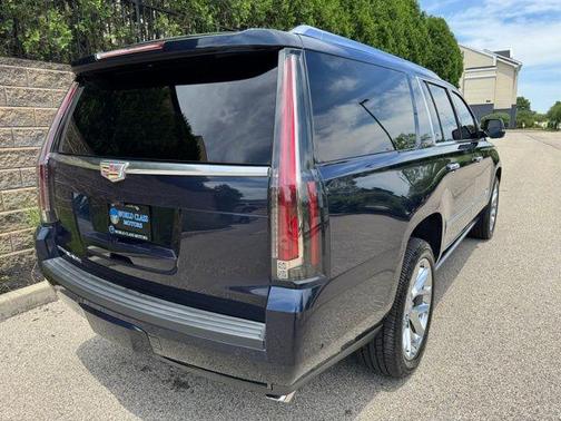 Dark Adriatic Blue Metallic 2018 Cadillac Escalade ESV Platinum