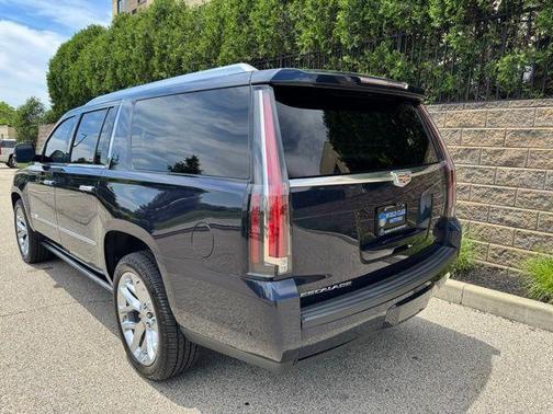 Dark Adriatic Blue Metallic 2018 Cadillac Escalade ESV Platinum