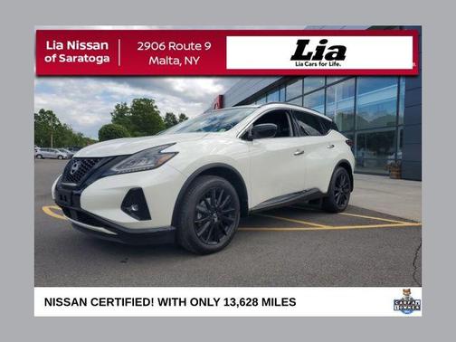 Pearl White Tricoat 2024 Nissan Murano SV Intelligent AWD