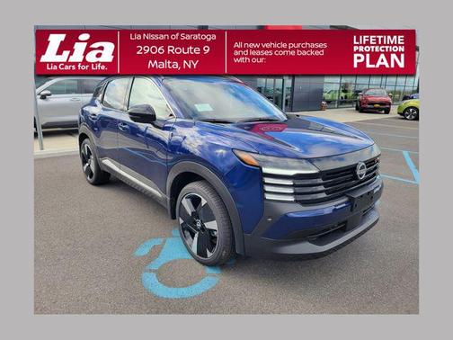 Deep Blue Pearl 2026 Nissan Kicks SR